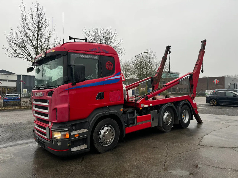 Scania R420 6X2 MULTILIFT SLT 180 - Hidrolift kamyon: fotoğraf 1 Scania R420 6X2 MULTILIFT SLT 180 - Hidrolift kamyon: fotoğraf 1