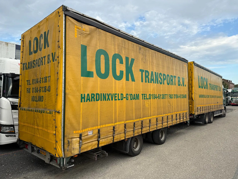 Scania R450 6X2 + DRACO AANHANGER 2010 TUV TILL 17-08-2026 - Tenteli kamyon: fotoğraf 5 Scania R450 6X2 + DRACO AANHANGER 2010 TUV TILL 17-08-2026 - Tenteli kamyon: fotoğraf 5