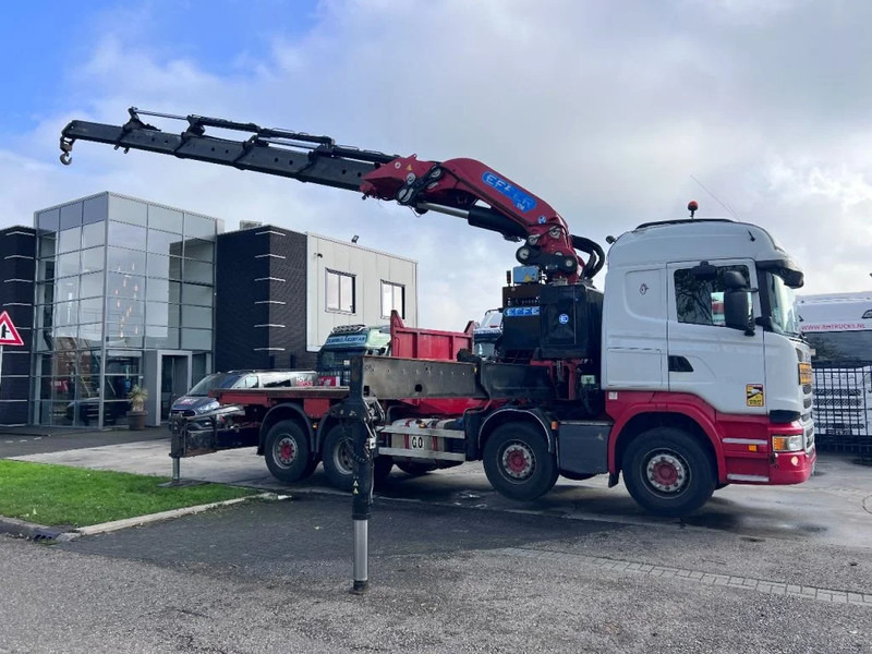 Scania R490 8X2 EURO 6 + EFFER 1750/4S + REMOTE - Vinçli kamyon: fotoğraf 1 Scania R490 8X2 EURO 6 + EFFER 1750/4S + REMOTE - Vinçli kamyon: fotoğraf 1