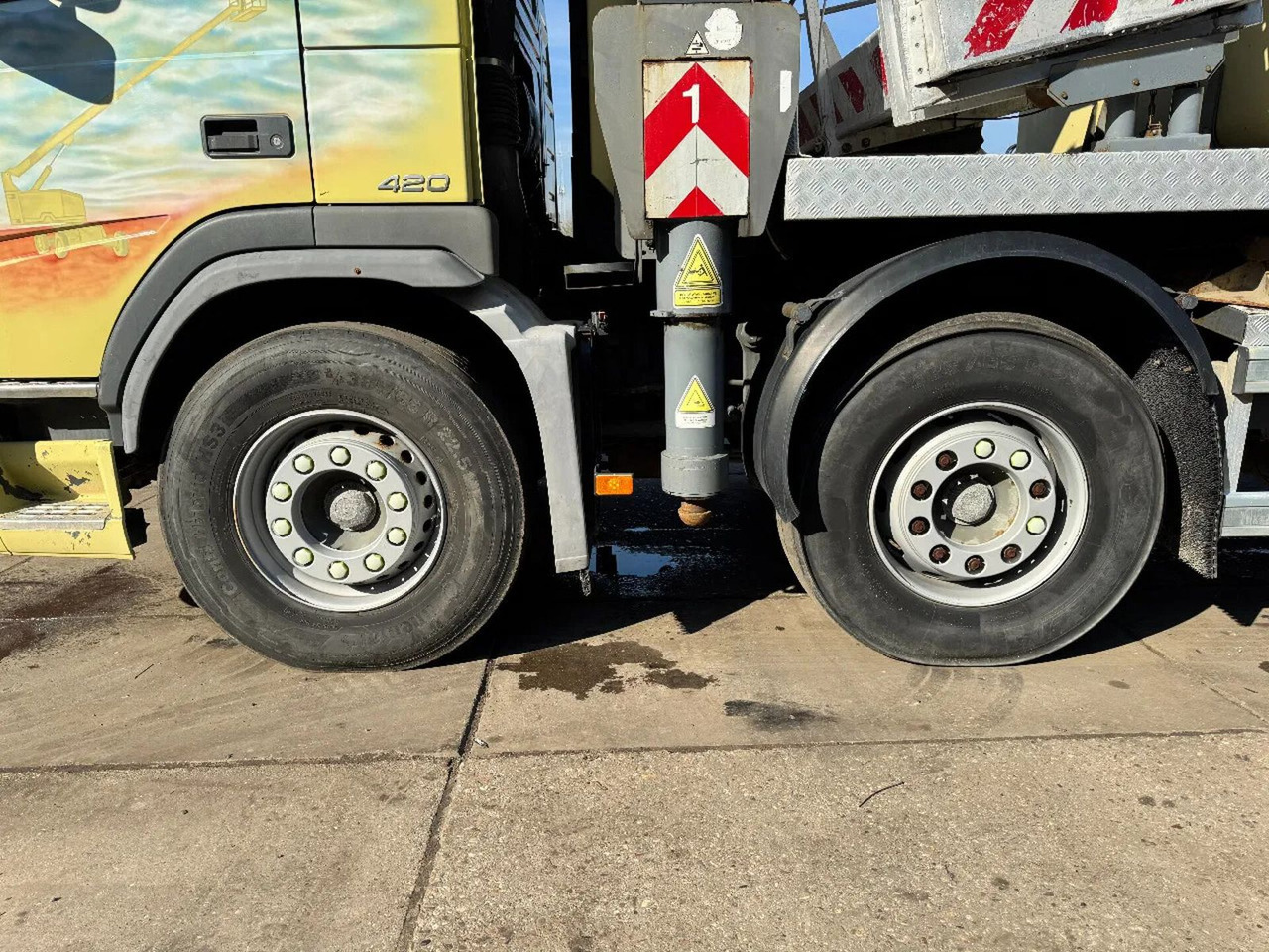 Araç üzerine platform Volvo FM 12.420 8X4 - LIFT NOT WORKING + MULTITEL 65 M: fotoğraf 10