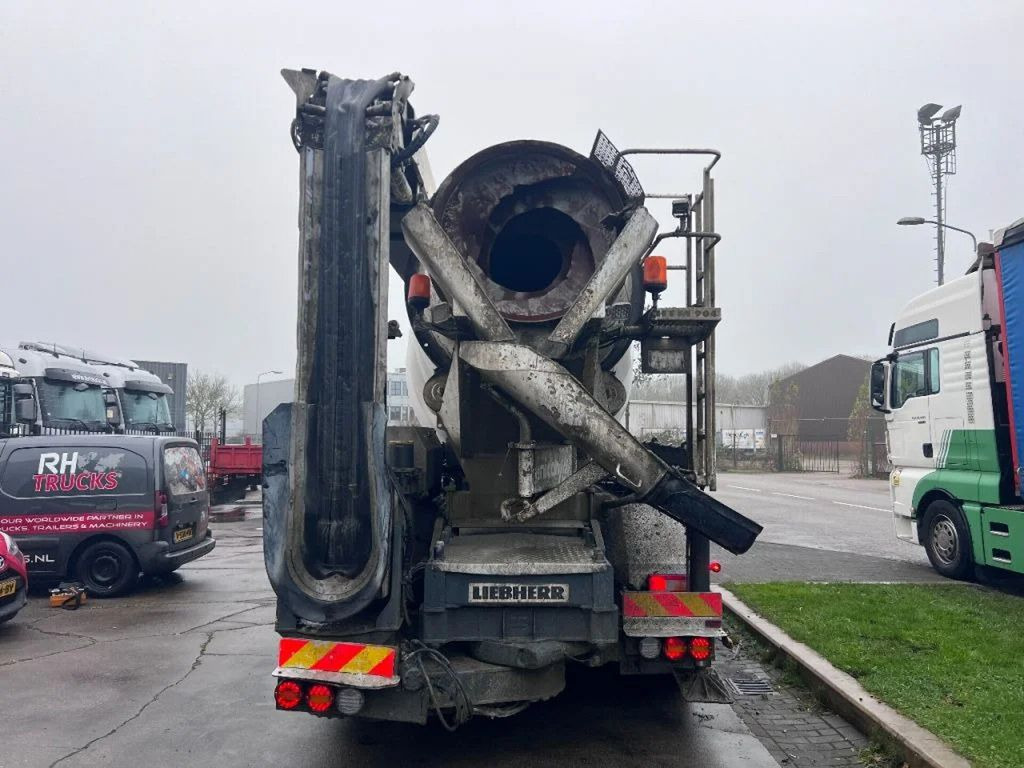 Transmikser Volvo FM 410 8X4 MIXER 9m3 + LIEBHERR CONVEYOR BELT: fotoğraf 9