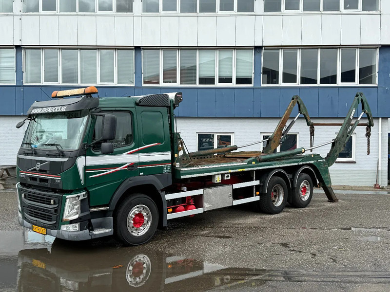Volvo FM 460 6X2 EURO 6 + JOAB SKIPLOADER WITH REMOTE CONTROL - Hidrolift kamyon: fotoğraf 1 Volvo FM 460 6X2 EURO 6 + JOAB SKIPLOADER WITH REMOTE CONTROL - Hidrolift kamyon: fotoğraf 1