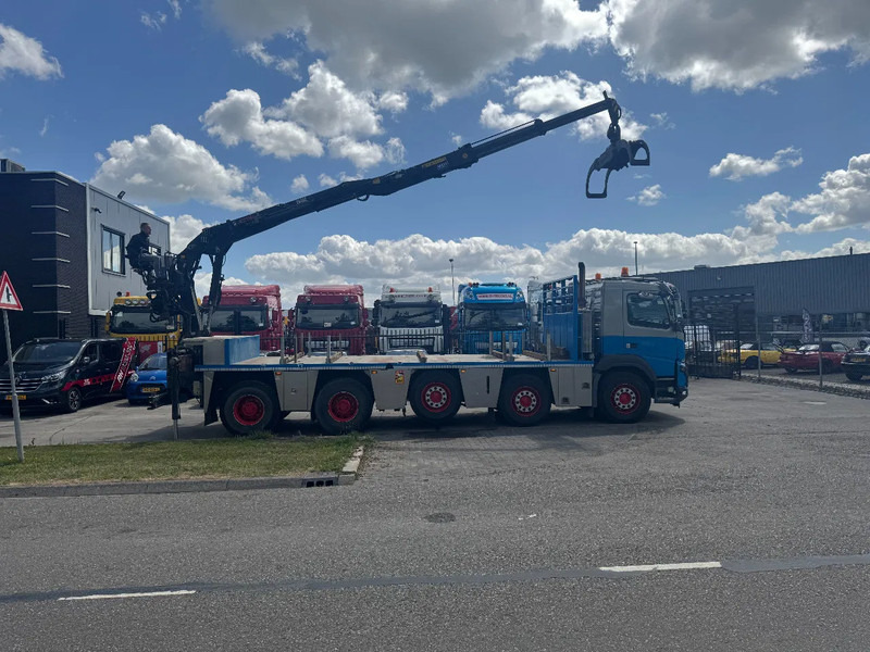 Volvo FMX 460 10X4 HIAB J2640ZT + HULTDINS GRIJPER HUB REDUCTION - Sal/ Açık kasa kamyon, Vinçli kamyon: fotoğraf 4 Volvo FMX 460 10X4 HIAB J2640ZT + HULTDINS GRIJPER HUB REDUCTION - Sal/ Açık kasa kamyon, Vinçli kamyon: fotoğraf 4