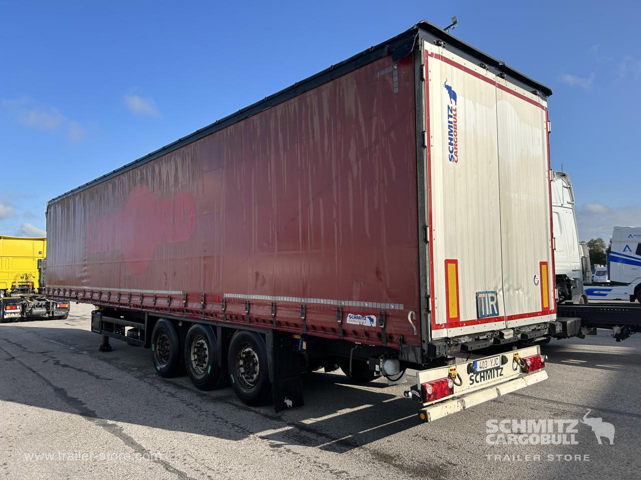 SCHMITZ Curtainsider Standard - Tenteli dorse: fotoğraf 1 SCHMITZ Curtainsider Standard - Tenteli dorse: fotoğraf 1