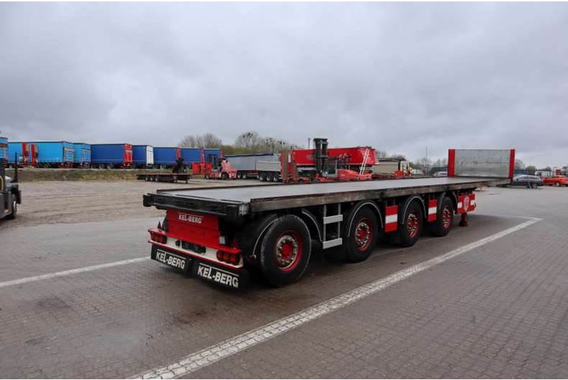KEL-BERG Flatbed/Flachbettauflieger/Ladtrailer - Açık/ Sal dorse: fotoğraf 3 KEL-BERG Flatbed/Flachbettauflieger/Ladtrailer - Açık/ Sal dorse: fotoğraf 3