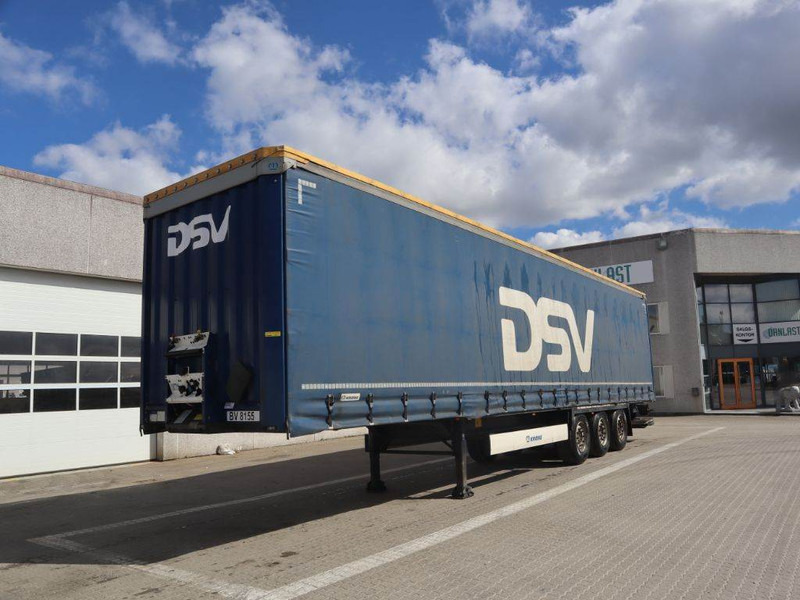 Krone 3 axle curtainside trailer - Tenteli dorse: fotoğraf 1 Krone 3 axle curtainside trailer - Tenteli dorse: fotoğraf 1
