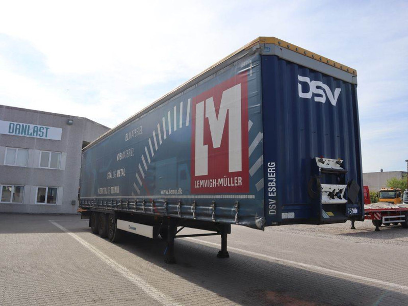 Krone 3 axle curtainside trailer - Tenteli dorse: fotoğraf 4 Krone 3 axle curtainside trailer - Tenteli dorse: fotoğraf 4