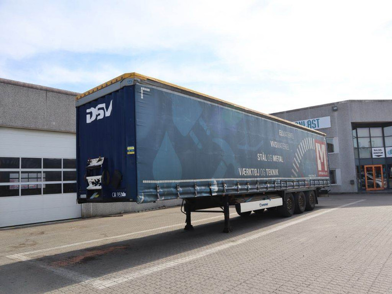Krone 3 axle curtainside trailer - Tenteli dorse: fotoğraf 1 Krone 3 axle curtainside trailer - Tenteli dorse: fotoğraf 1