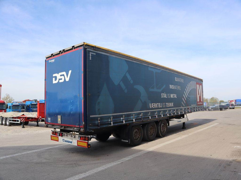 Krone 3 axle curtainside trailer - Tenteli dorse: fotoğraf 3 Krone 3 axle curtainside trailer - Tenteli dorse: fotoğraf 3