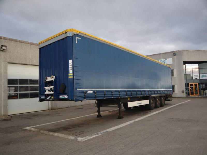 Krone 3 axle curtainside trailer - Tenteli dorse: fotoğraf 1 Krone 3 axle curtainside trailer - Tenteli dorse: fotoğraf 1