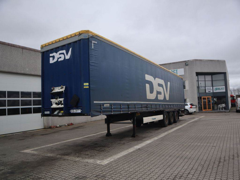 Krone 3 axle curtainside trailer - Tenteli dorse: fotoğraf 1 Krone 3 axle curtainside trailer - Tenteli dorse: fotoğraf 1