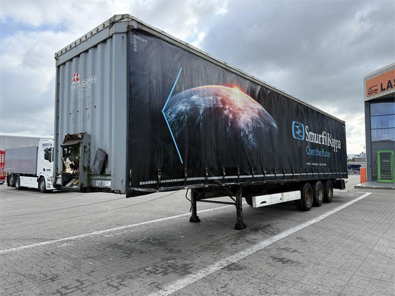 Krone Curtainsider/Planenauflieger/Gardin - Tenteli dorse: fotoğraf 1 Krone Curtainsider/Planenauflieger/Gardin - Tenteli dorse: fotoğraf 1