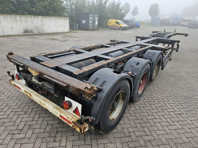 Broshuis MFCC Multi - Lifting axle - 2x20FT / 40FTHC / 45FTHC - Konteynır taşıyıcı/ Yedek karoser dorse: fotoğraf 4 Broshuis MFCC Multi - Lifting axle - 2x20FT / 40FTHC / 45FTHC - Konteynır taşıyıcı/ Yedek karoser dorse: fotoğraf 4