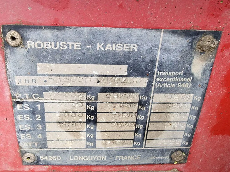 Tomruk dorsesi Kaiser SAF - DRUM: fotoğraf 14