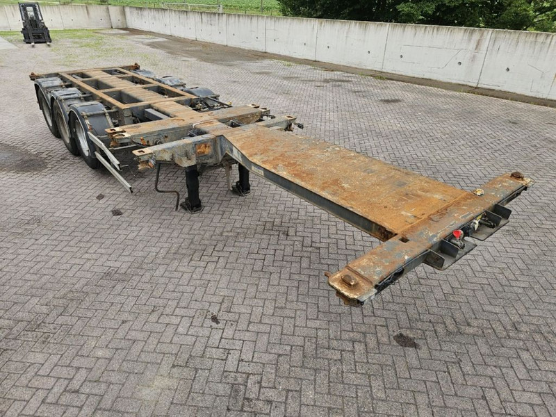 Konteynır taşıyıcı/ Yedek karoser dorse Pacton MFCC Multi - Lifting axle - 2x20FT / 40FTHC / 45FTHC: fotoğraf 6