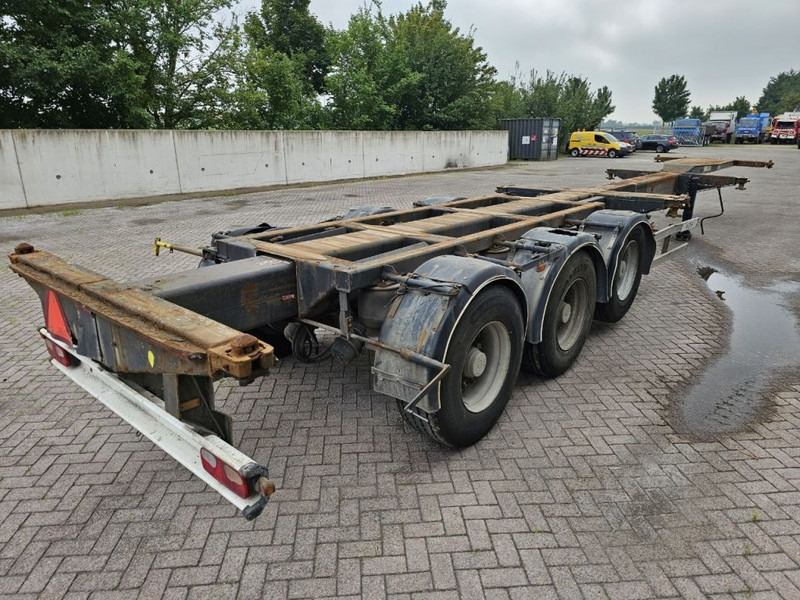Konteynır taşıyıcı/ Yedek karoser dorse Pacton MFCC Multi - Lifting axle - 2x20FT / 40FTHC / 45FTHC: fotoğraf 8
