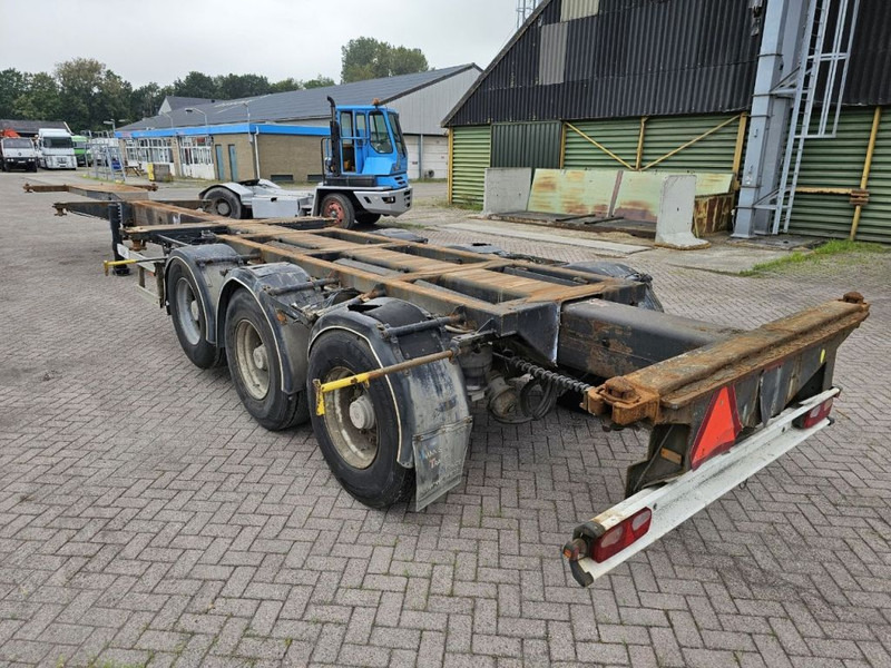 Konteynır taşıyıcı/ Yedek karoser dorse Pacton MFCC Multi - Lifting axle - 2x20FT / 40FTHC / 45FTHC: fotoğraf 12