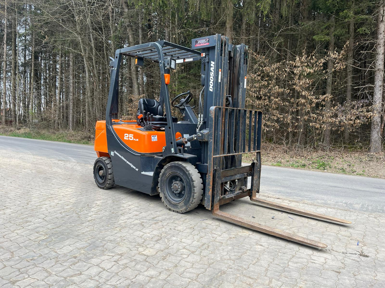Doosan D 25 GP - Dizel forklift: fotoğraf 4 Doosan D 25 GP - Dizel forklift: fotoğraf 4