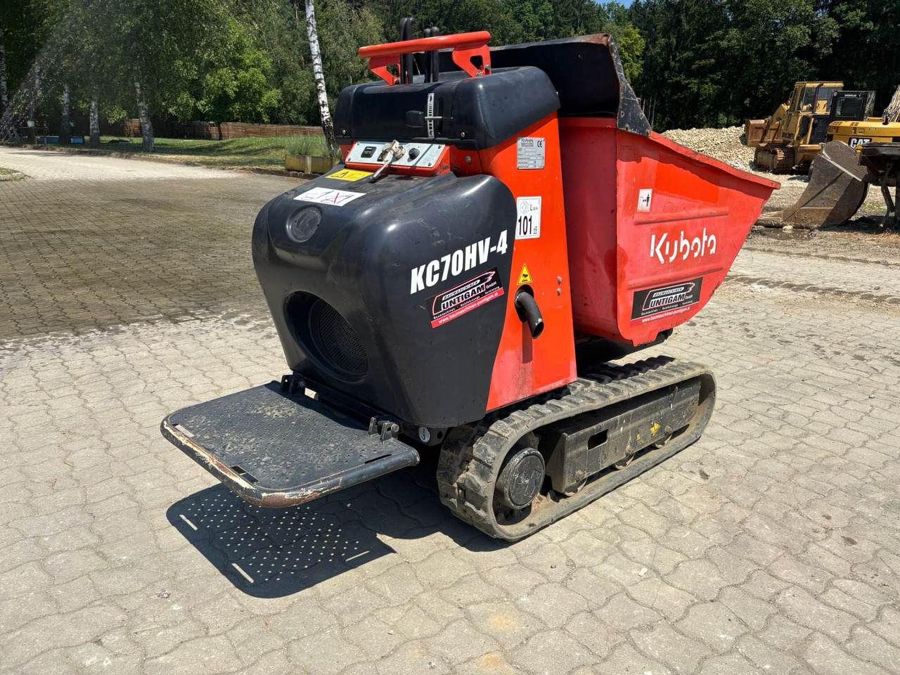 KUBOTA KC 70 - Mini damperli kamyon: fotoğraf 3 KUBOTA KC 70 - Mini damperli kamyon: fotoğraf 3
