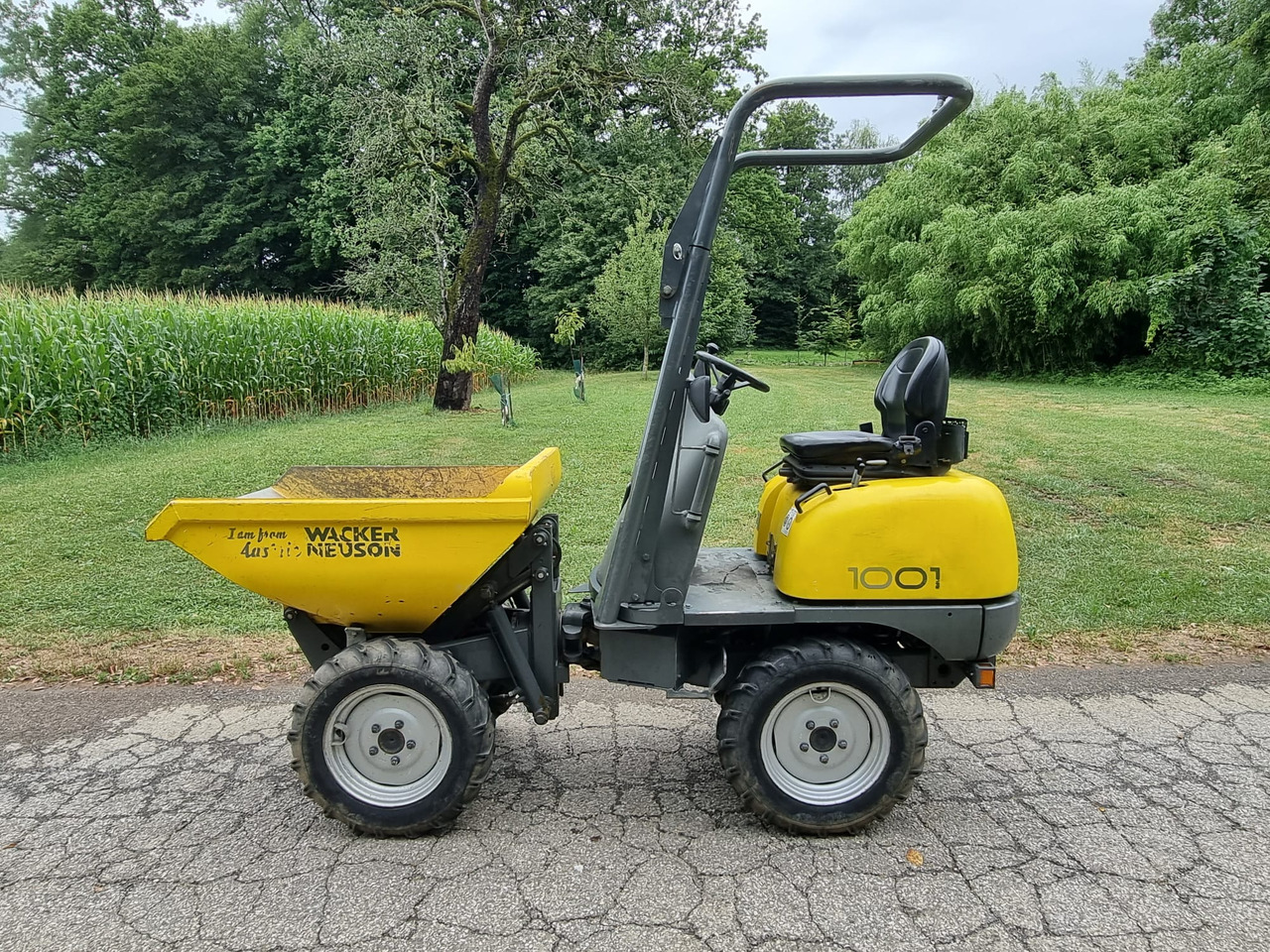 WACKER Neuson 1001 - Mini damperli kamyon: fotoğraf 3 WACKER Neuson 1001 - Mini damperli kamyon: fotoğraf 3