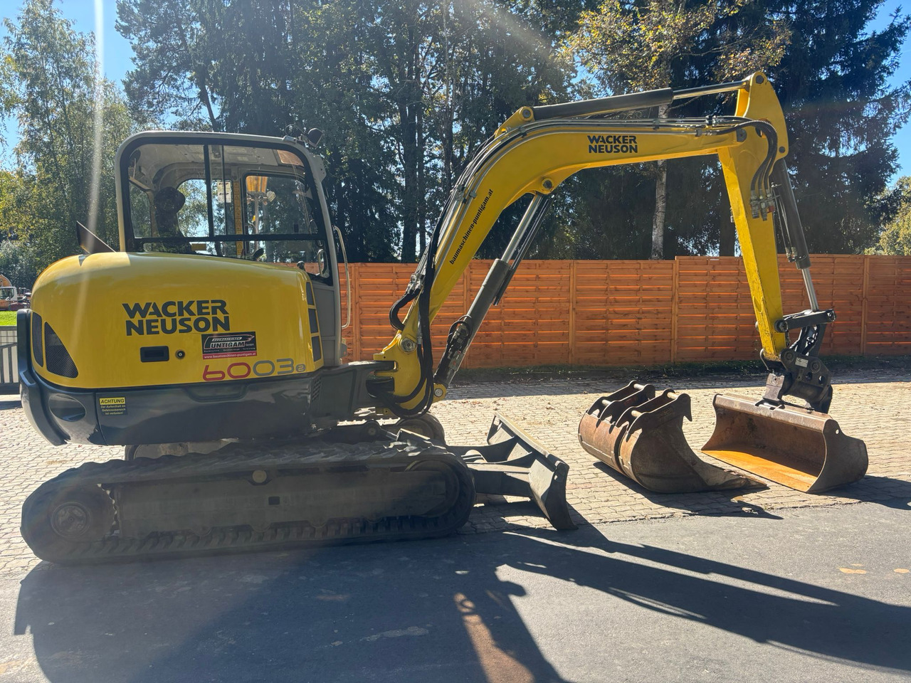 WACKER Neuson 6003 - Mini ekskavatör: fotoğraf 2 WACKER Neuson 6003 - Mini ekskavatör: fotoğraf 2
