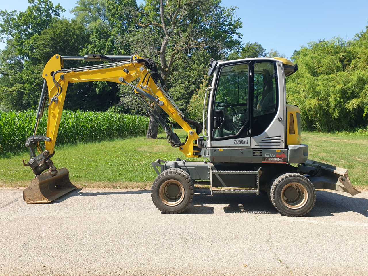 WACKER Neuson EW 65 - Tekerlekli ekskavatör: fotoğraf 1 WACKER Neuson EW 65 - Tekerlekli ekskavatör: fotoğraf 1