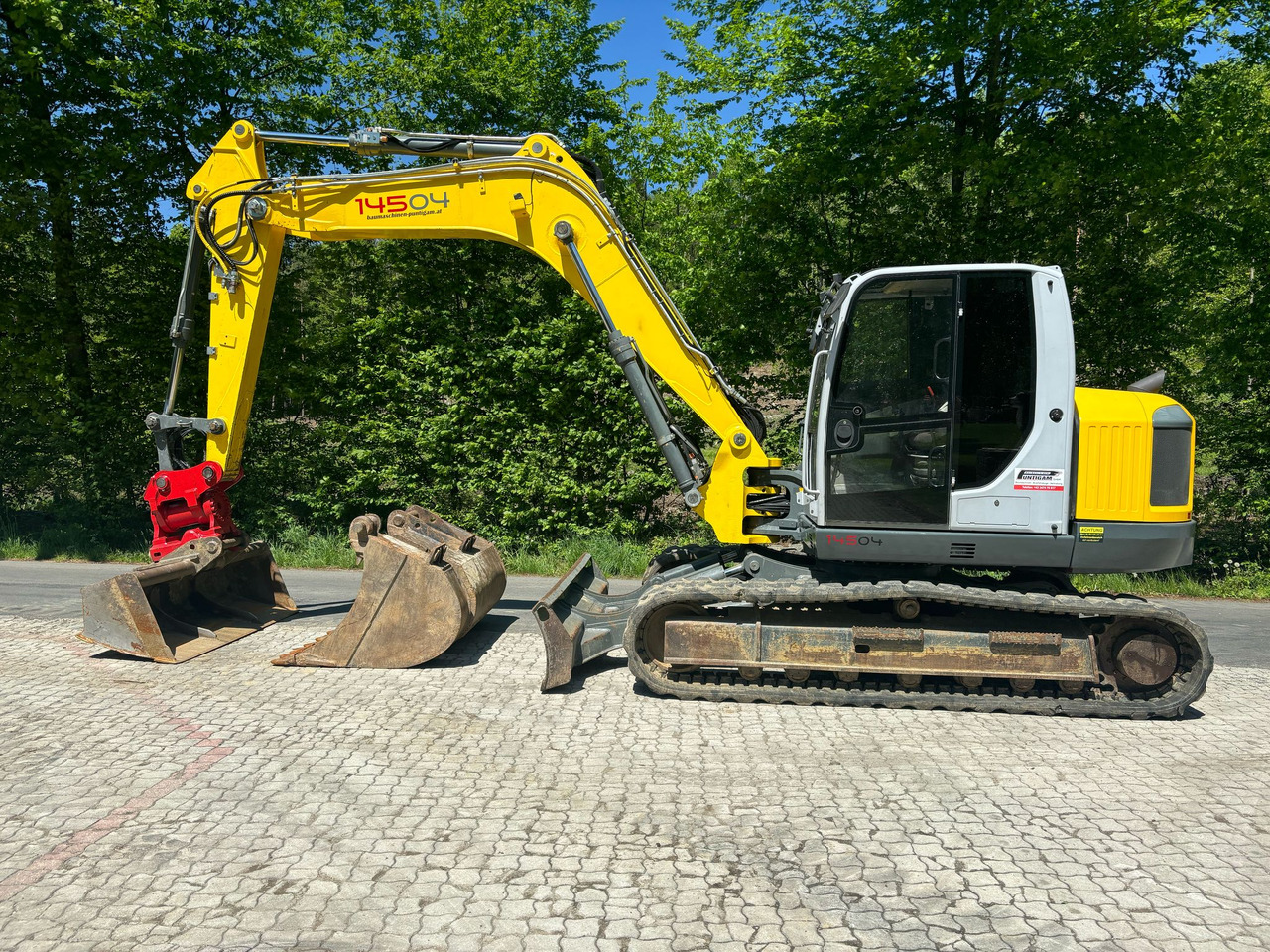 Wacker Neuson 14504 - Paletli ekskavatör: fotoğraf 1 Wacker Neuson 14504 - Paletli ekskavatör: fotoğraf 1