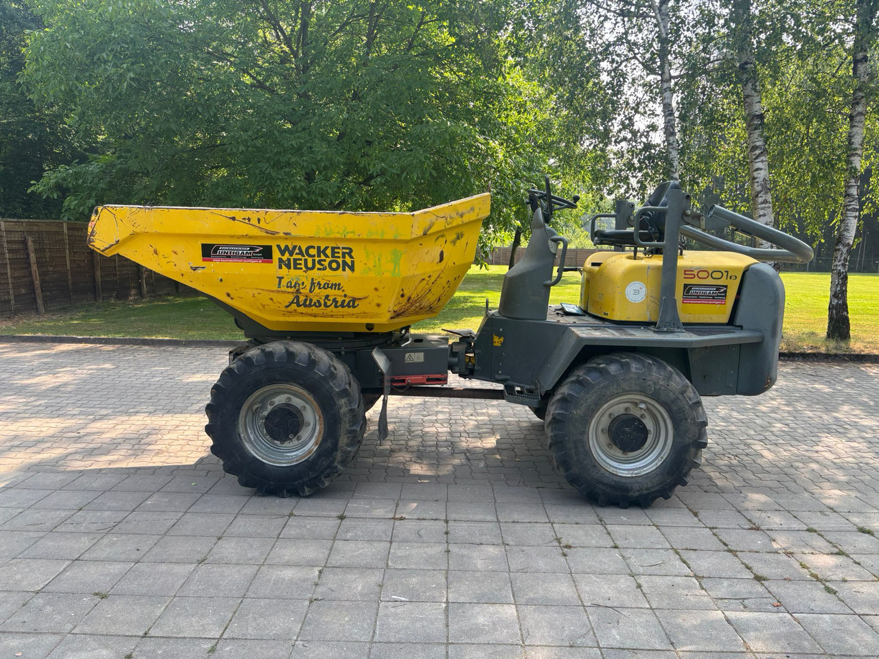 Wacker Neuson 5001 - Damper: fotoğraf 1 Wacker Neuson 5001 - Damper: fotoğraf 1