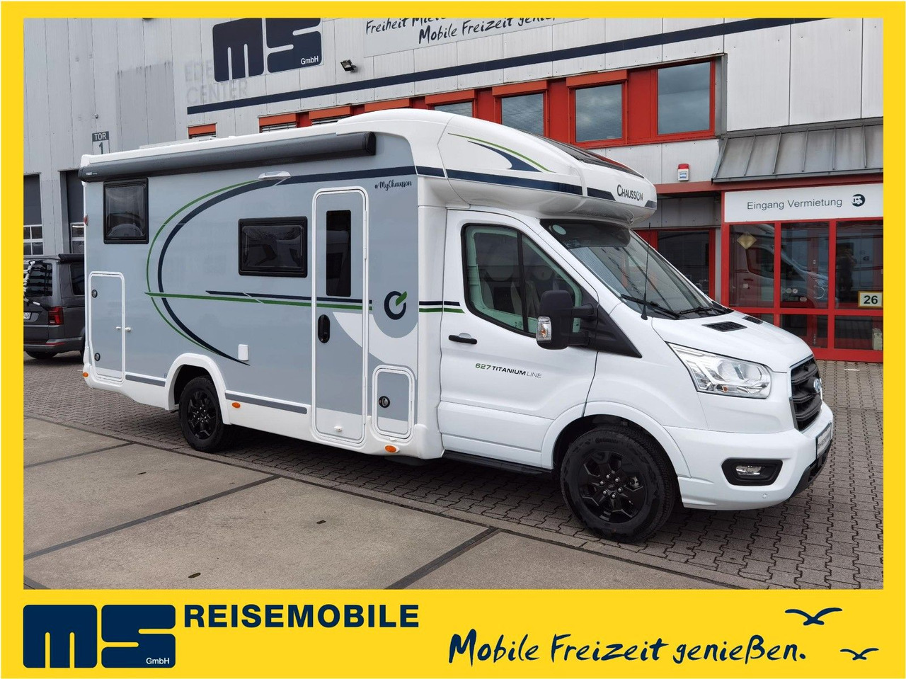 Chausson 627 TITANIUM /-2026-/ EINZELBETTEN / 4.1T. / AHK - Semi entegre karavan: fotoğraf 1 Chausson 627 TITANIUM /-2026-/ EINZELBETTEN / 4.1T. / AHK - Semi entegre karavan: fotoğraf 1
