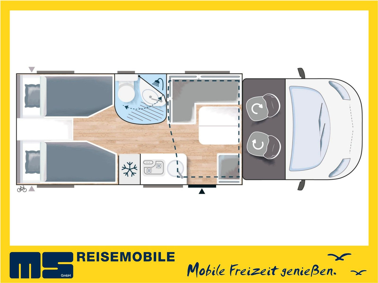 Chausson 627 TITANIUM / - 2026 - / EINZELBETTEN & HUBBETT - Semi entegre karavan: fotoğraf 2 Chausson 627 TITANIUM / - 2026 - / EINZELBETTEN & HUBBETT - Semi entegre karavan: fotoğraf 2