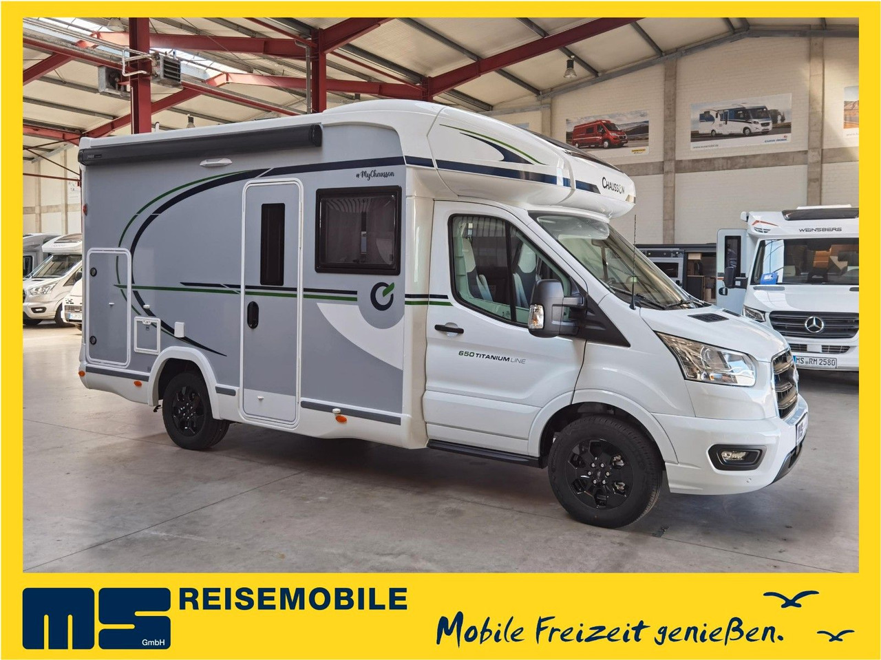 Chausson 650 TITANIUM / -2026- / 165PS-8G. / AHK/ HUBBETT - Semi entegre karavan: fotoğraf 1 Chausson 650 TITANIUM / -2026- / 165PS-8G. / AHK/ HUBBETT - Semi entegre karavan: fotoğraf 1