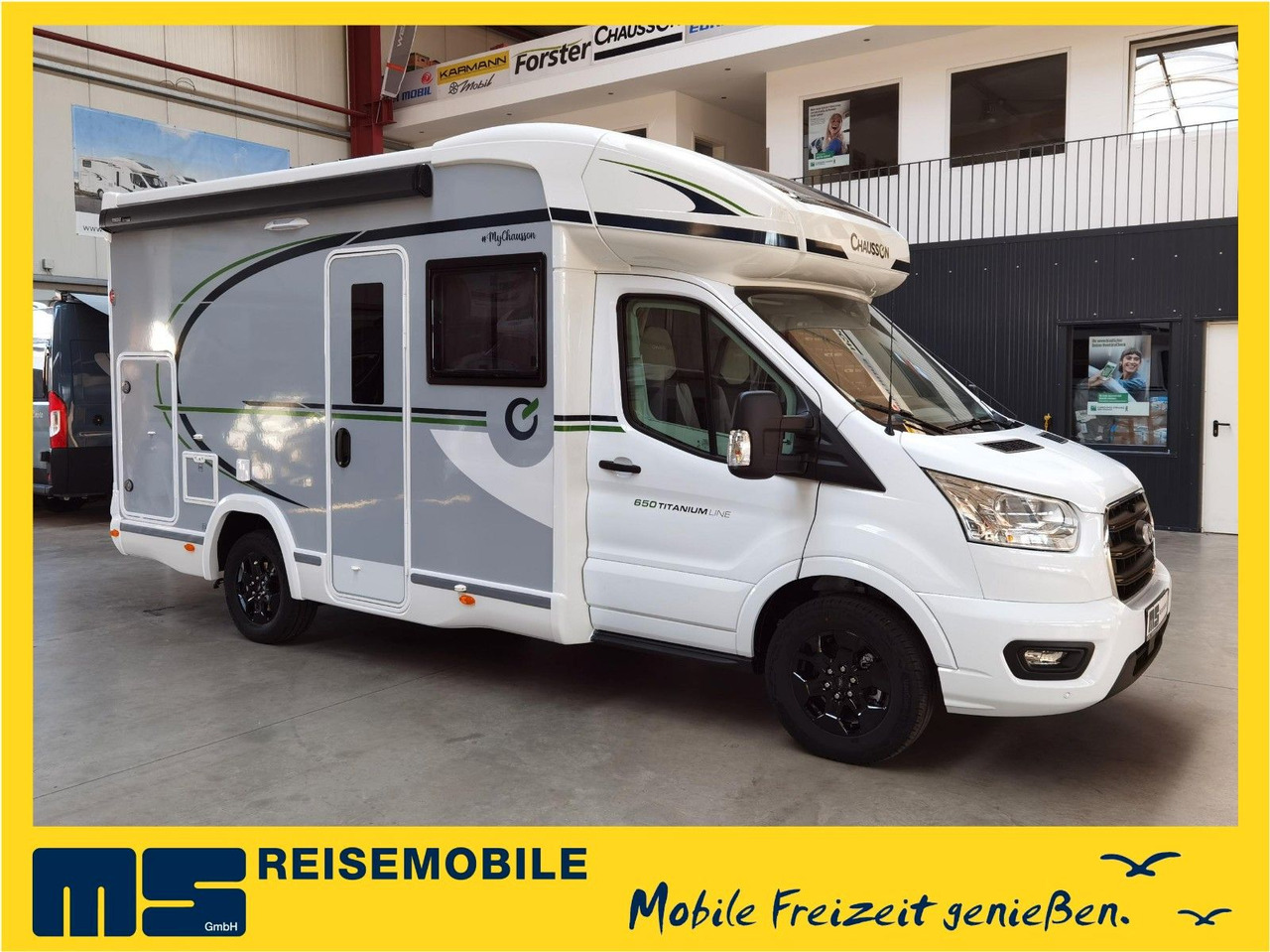 Chausson 650 TITANIUM / MODELL 2026 / 165PS-8G. / HUBBETT - Semi entegre karavan: fotoğraf 1 Chausson 650 TITANIUM / MODELL 2026 / 165PS-8G. / HUBBETT - Semi entegre karavan: fotoğraf 1