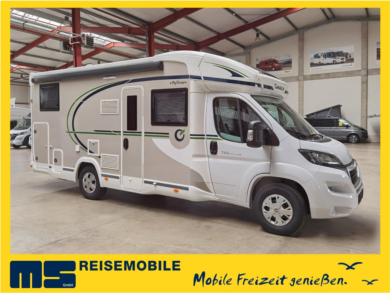 Chausson 724 ETAPE - LINE / 140PS /ZUBHÖR & CONNECT-PAKET - Semi entegre karavan: fotoğraf 1 Chausson 724 ETAPE - LINE / 140PS /ZUBHÖR & CONNECT-PAKET - Semi entegre karavan: fotoğraf 1