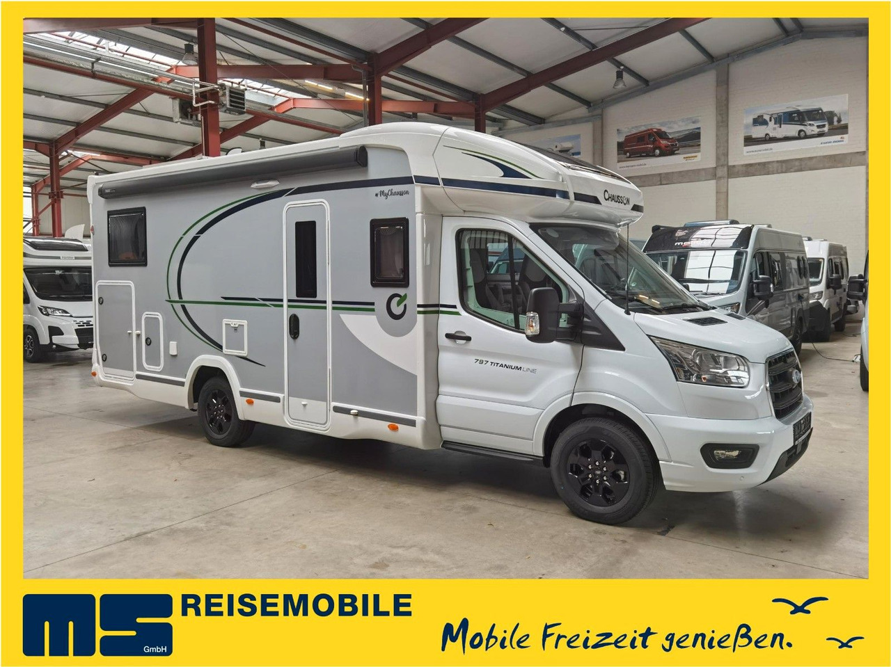 Chausson 797 TITANIUM / -2026- / 165PS-8G. / EINZELBETTEN - Semi entegre karavan: fotoğraf 1 Chausson 797 TITANIUM / -2026- / 165PS-8G. / EINZELBETTEN - Semi entegre karavan: fotoğraf 1