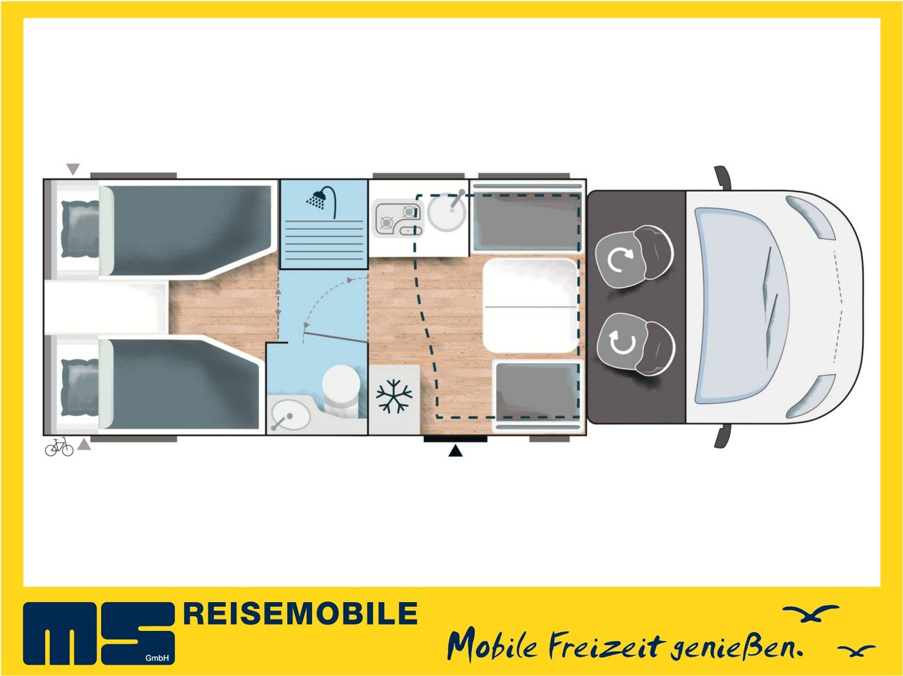 Chausson 797 TITANIUM / - 2026 - / EINZELBETTEN & HUBBETT - Semi entegre karavan: fotoğraf 2 Chausson 797 TITANIUM / - 2026 - / EINZELBETTEN & HUBBETT - Semi entegre karavan: fotoğraf 2