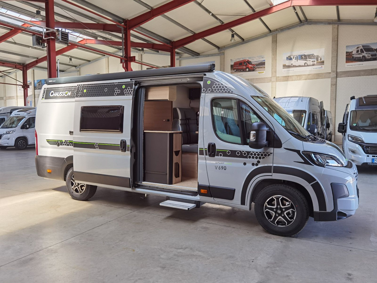 Chausson V690 SPORT LINE /-2025-/ 140PS- 8G / XXL-HUBBETT - Camper van: fotoğraf 5 Chausson V690 SPORT LINE /-2025-/ 140PS- 8G / XXL-HUBBETT - Camper van: fotoğraf 5