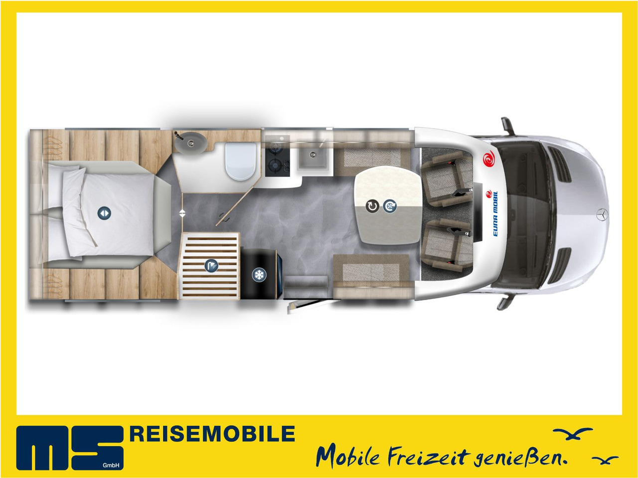 Eura Mobil PROFILA T 726 QF FREESTYLE / SONDERMODELL 2026 - Semi entegre karavan: fotoğraf 2 Eura Mobil PROFILA T 726 QF FREESTYLE / SONDERMODELL 2026 - Semi entegre karavan: fotoğraf 2