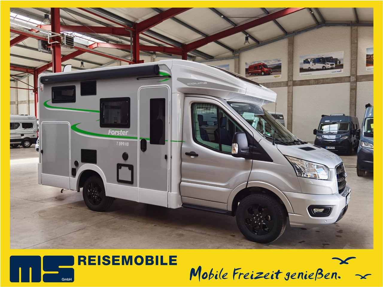 Forster T 599 HBN COUPÈ /-2025-/165PS / SILVER - EDITION - Semi entegre karavan: fotoğraf 1 Forster T 599 HBN COUPÈ /-2025-/165PS / SILVER - EDITION - Semi entegre karavan: fotoğraf 1