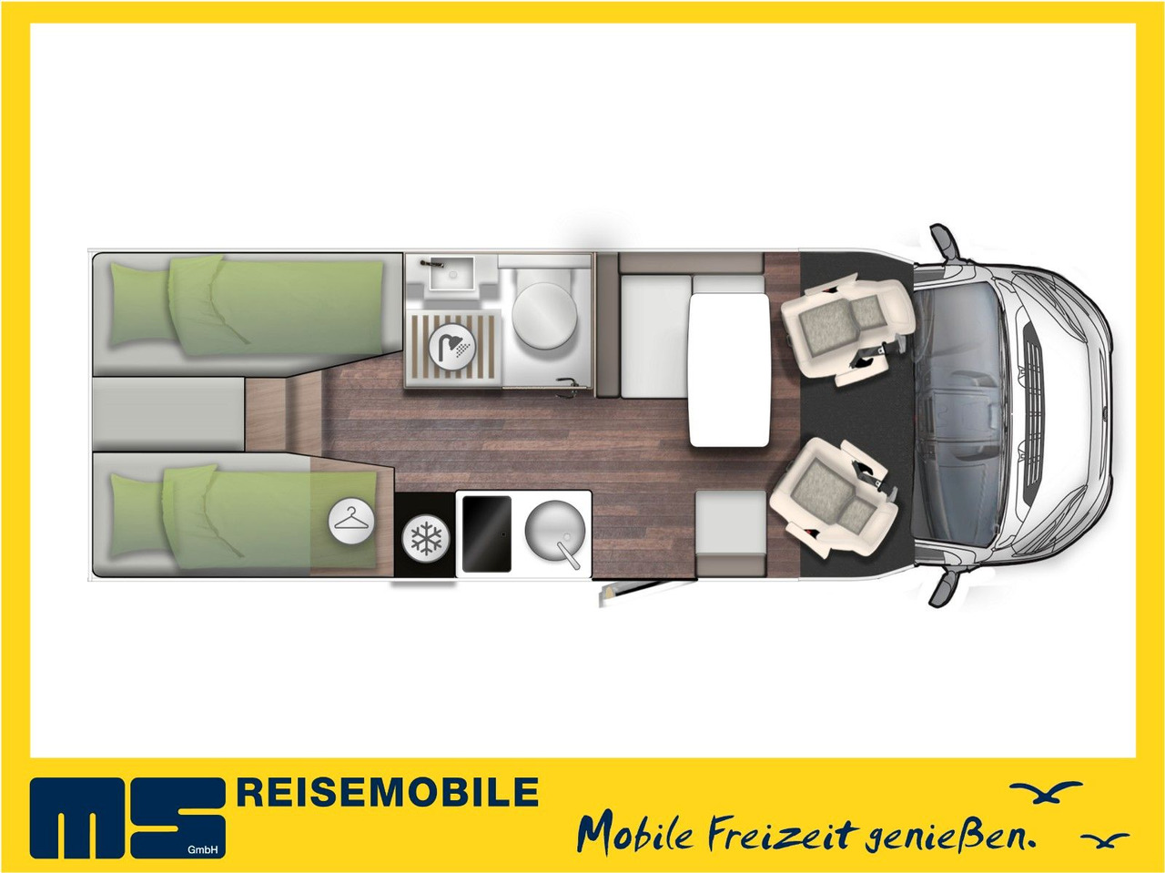Forster T 699 EB / 2025 / 140PS/ EINZELBETTEN & HUBBETT - Semi entegre karavan: fotoğraf 2 Forster T 699 EB / 2025 / 140PS/ EINZELBETTEN & HUBBETT - Semi entegre karavan: fotoğraf 2