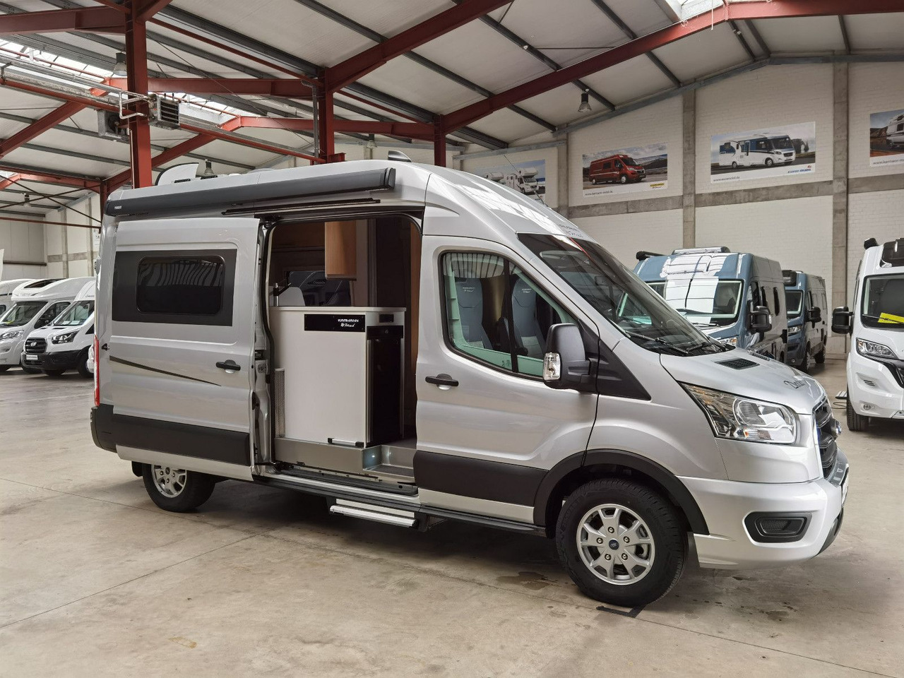 Yeni Camper van Karmann DEXTER 570 /170PS-4x4 /SOLAR/ AHK / EINZELBETTEN: fotoğraf 7