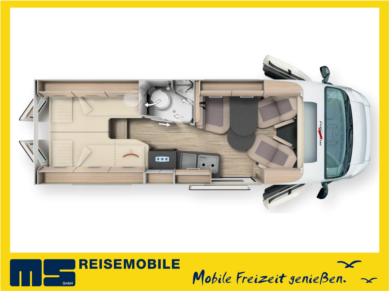 Malibu VAN DIVERSITY GT- 640 LE K /NAVIGATION & KEYLESS - Camper van: fotoğraf 2 Malibu VAN DIVERSITY GT- 640 LE K /NAVIGATION & KEYLESS - Camper van: fotoğraf 2