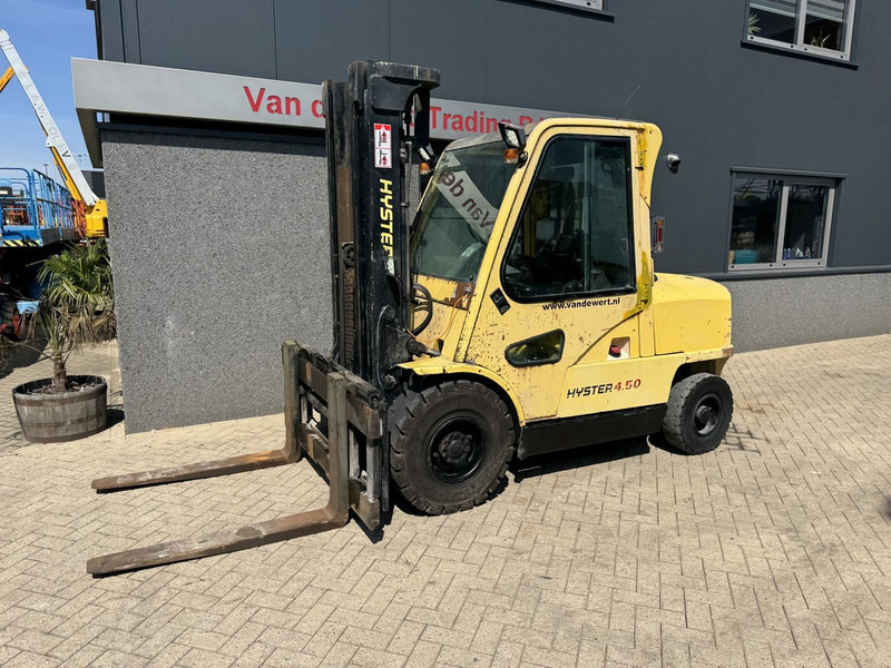 Hyster H 4.50 XM - Dizel forklift: fotoğraf 2 Hyster H 4.50 XM - Dizel forklift: fotoğraf 2