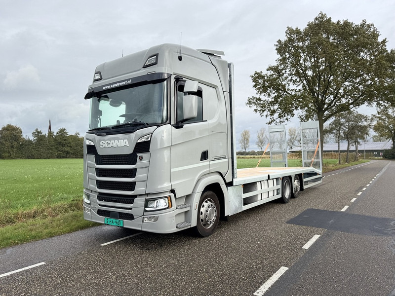 Scania S450 NGS 6X2 Machine Transporter / Oprij Vrachtwagen Euro 6 Automaat - Full Air - 2019 - APK 11-26 - Araba taşıyıcı kamyon: fotoğraf 1 Scania S450 NGS 6X2 Machine Transporter / Oprij Vrachtwagen Euro 6 Automaat - Full Air - 2019 - APK 11-26 - Araba taşıyıcı kamyon: fotoğraf 1