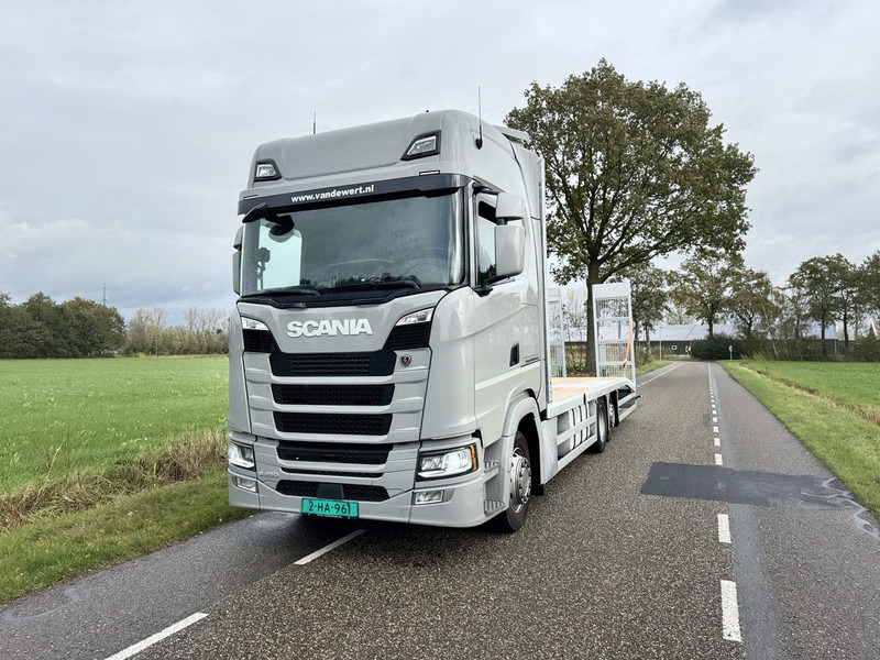 Scania S450 NGS 6X2 Machine Transporter / Oprij Vrachtwagen Euro 6 Automaat - Full Air - 2019 - APK 11-26 - Araba taşıyıcı kamyon: fotoğraf 2 Scania S450 NGS 6X2 Machine Transporter / Oprij Vrachtwagen Euro 6 Automaat - Full Air - 2019 - APK 11-26 - Araba taşıyıcı kamyon: fotoğraf 2