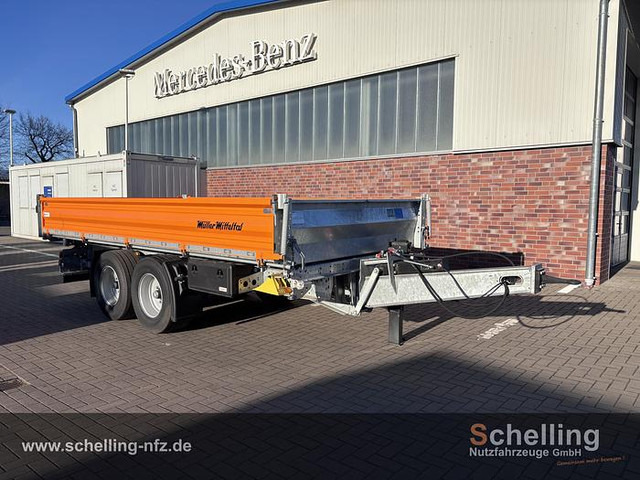 Müller-Mitteltal Tandem-3-Seiten-Kipper KA-TA-R 11,9 - Damperli römork: fotoğraf 1 Müller-Mitteltal Tandem-3-Seiten-Kipper KA-TA-R 11,9 - Damperli römork: fotoğraf 1