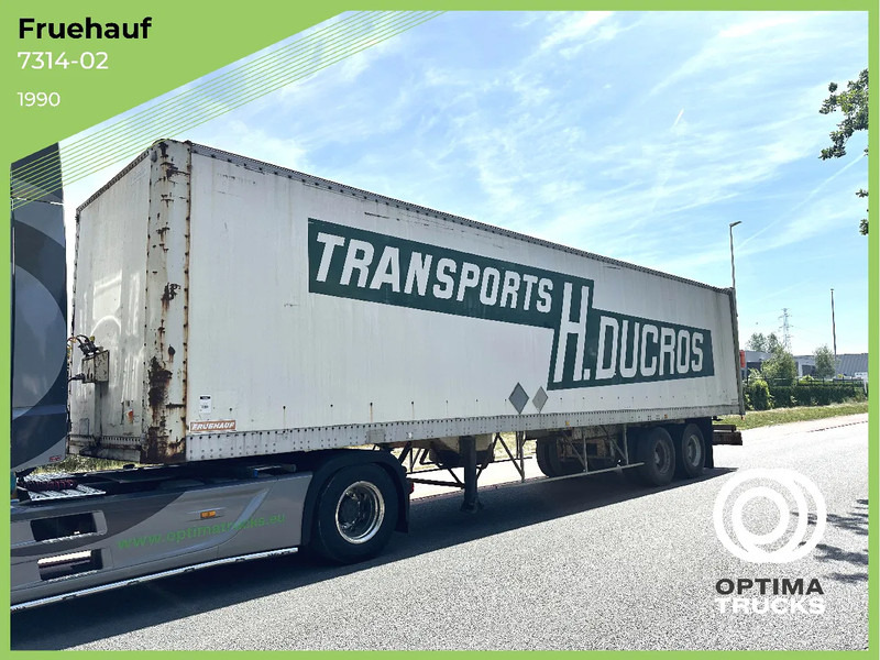 Fruehauf 7314-02 LAMMES/BLATT/SPRING - Kapalı karoser dorse: fotoğraf 1 Fruehauf 7314-02 LAMMES/BLATT/SPRING - Kapalı karoser dorse: fotoğraf 1