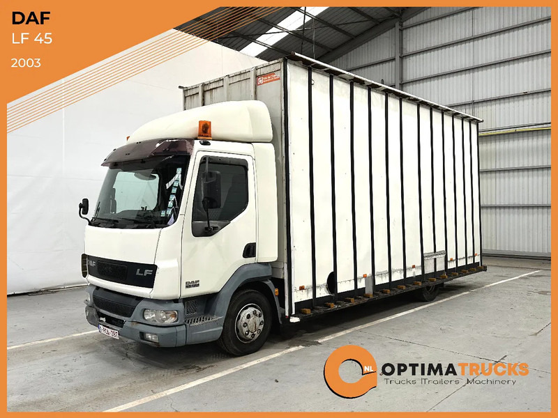 DAF LF 45 180 GLASVERVOER / TRANSPORT GLAS -GLASS - VERRE - Kamyon: fotoğraf 1 DAF LF 45 180 GLASVERVOER / TRANSPORT GLAS -GLASS - VERRE - Kamyon: fotoğraf 1
