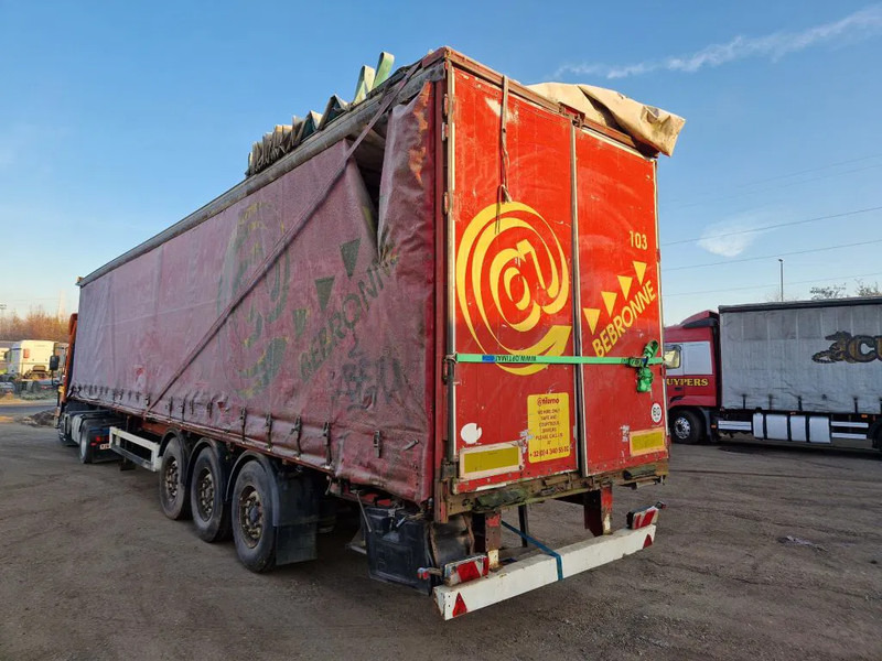 Krone SD 27 EL/ HUBDACH / TOIT LEVANT / HEFDAK / COIL / COILMULDE / FOSSE Á BOBINE - Tenteli dorse: fotoğraf 5 Krone SD 27 EL/ HUBDACH / TOIT LEVANT / HEFDAK / COIL / COILMULDE / FOSSE Á BOBINE - Tenteli dorse: fotoğraf 5