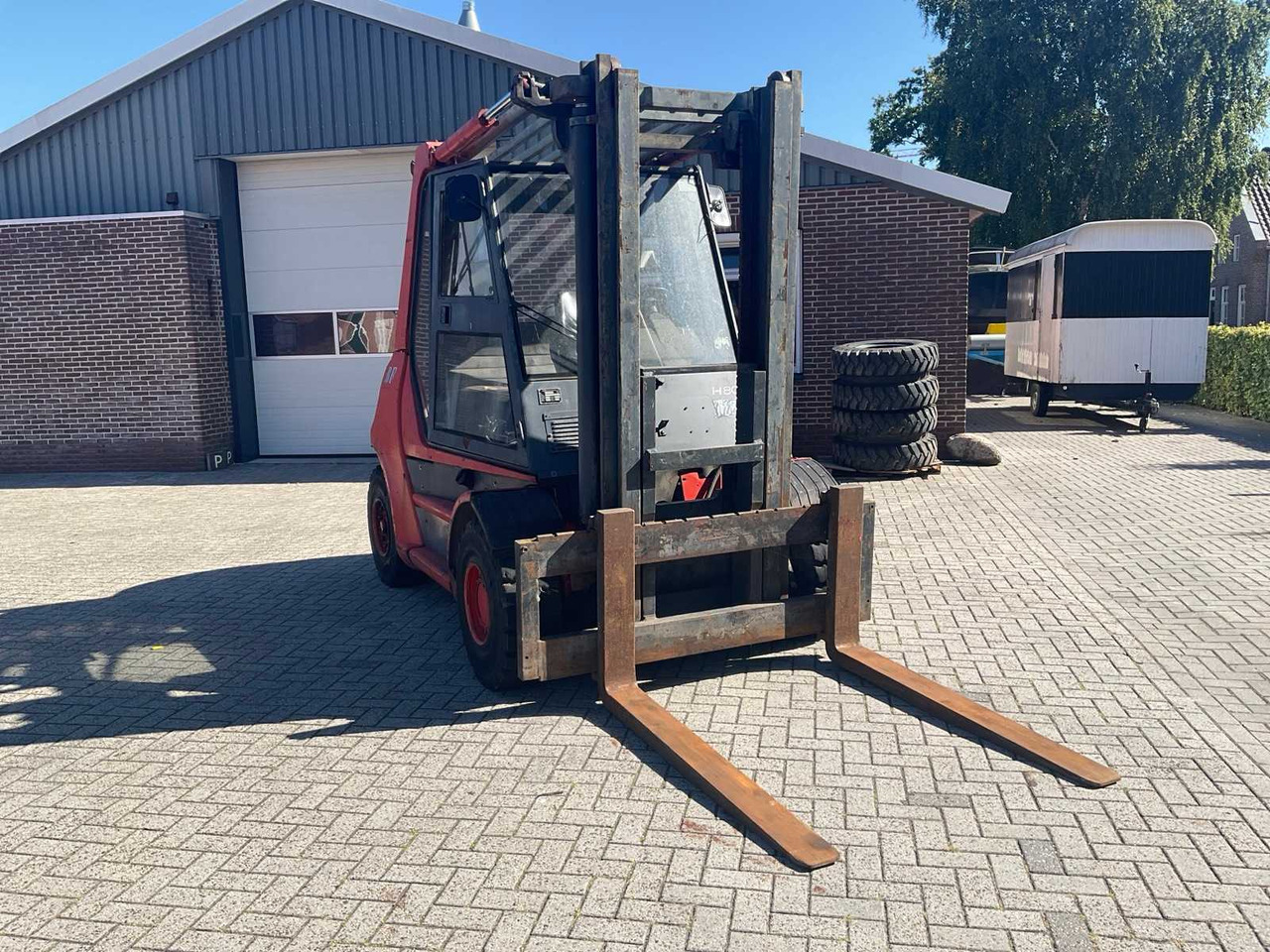 1995 LINDE H80 D FORKLIFT - Forklift: fotoğraf 5 1995 LINDE H80 D FORKLIFT - Forklift: fotoğraf 5