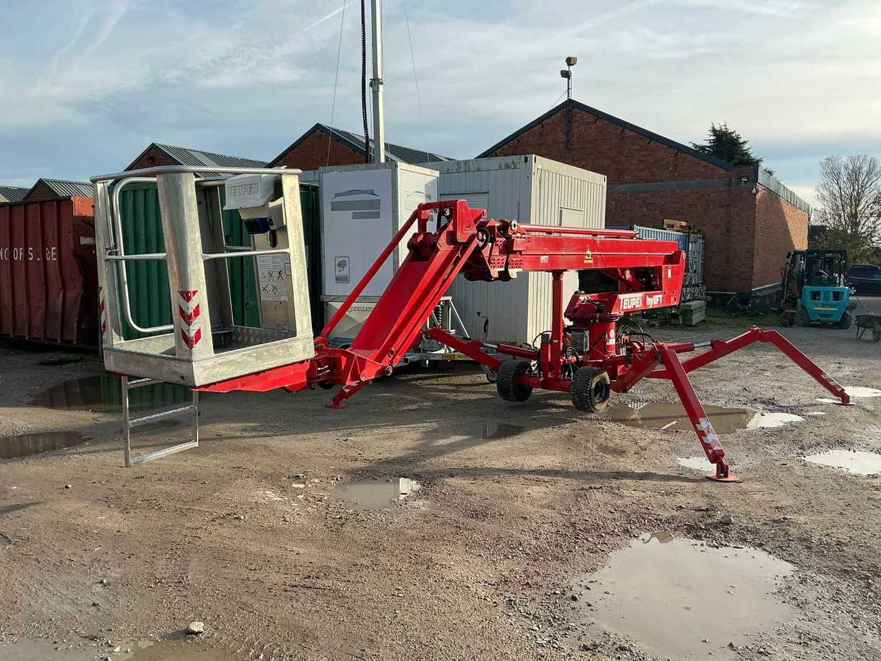 1995 TEUPEN HYLIFT ST 16 TELESCOPIC SPIDER AERIAL PLATFORM - Araçüstü platform: fotoğraf 3 1995 TEUPEN HYLIFT ST 16 TELESCOPIC SPIDER AERIAL PLATFORM - Araçüstü platform: fotoğraf 3